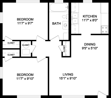 The Village Two Bedroom